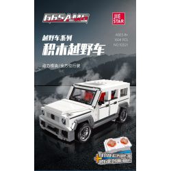 JIESTAR 92021 non  XE ĐỊA HÌNH G63 tỷ lệ 1:14 bộ đồ chơi xếp lắp ráp ghép mô hình Creator Sáng Tạo 1604 khối