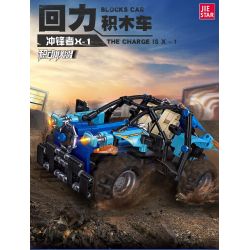 JIESTAR 91006 non  SẠC XE KÉO LÙI X-1 bộ đồ chơi xếp lắp ráp ghép mô hình  Kỹ Thuật Công Nghệ Cao Mô Hình Phương Tiện 391 khối