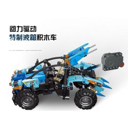 JIESTAR 91006 non  SẠC XE KÉO LÙI X-1 bộ đồ chơi xếp lắp ráp ghép mô hình  Kỹ Thuật Công Nghệ Cao Mô Hình Phương Tiện 391 khối