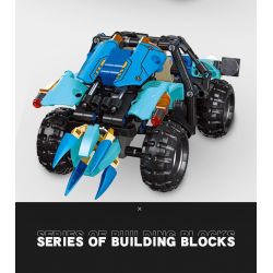 JIESTAR 91006 non  SẠC XE KÉO LÙI X-1 bộ đồ chơi xếp lắp ráp ghép mô hình  Kỹ Thuật Công Nghệ Cao Mô Hình Phương Tiện 391 khối