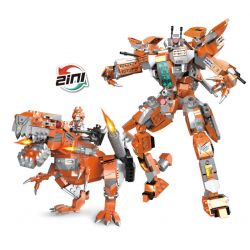 COGO 12700B 12700C 12700D 12700E 12700A non  MÔ HÌNH CƠ KHÍ TYRANNOSAURUS 5 bộ đồ chơi xếp lắp ráp ghép mô hình 525 khối