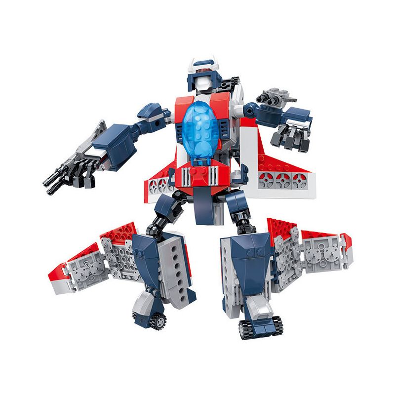 COGO 14861 non  MECHAWARRIOR THẦN CHIẾN NHỆN 1 ĐẾN 2 bộ đồ chơi xếp lắp ráp ghép mô hình 605 khối