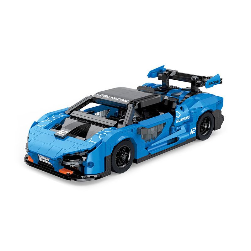 COGO 15824 non  MCLAREN SENNA bộ đồ chơi xếp lắp ráp ghép mô hình Racers Đua Tốc Độ 954 khối
