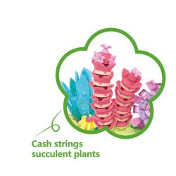 ZHEGAO 663004 non  RƯƠNG KHO BÁU MỌNG NƯỚC bộ đồ chơi xếp lắp ráp ghép mô hình Creator SUCCULENT BOX Sáng Tạo 867 khối