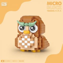 LOZ 8612 non  CON CÚ bộ đồ chơi xếp lắp ráp ghép mô hình OWL 180 khối