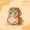 LOZ 8612 non  CON CÚ bộ đồ chơi xếp lắp ráp ghép mô hình OWL 180 khối