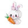LOZ 8610 non  CON THỎ bộ đồ chơi xếp lắp ráp ghép mô hình RABBIT 170 khối