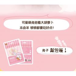 LOZ 8610 non  CON THỎ bộ đồ chơi xếp lắp ráp ghép mô hình RABBIT 170 khối