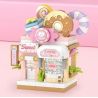 LOZ 8604 non  CỬA HÀNG KẸO bộ đồ chơi xếp lắp ráp ghép mô hình CANDY SHOP