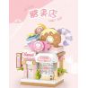 LOZ 8604 non  CỬA HÀNG KẸO bộ đồ chơi xếp lắp ráp ghép mô hình CANDY SHOP