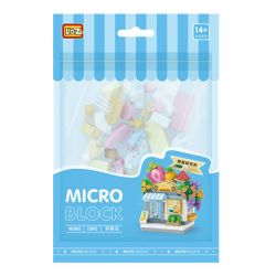 LOZ 8603 non  CỬA HÀNG TRÁI CÂY TƯƠI bộ đồ chơi xếp lắp ráp ghép mô hình FRESH FRUIT SHOP