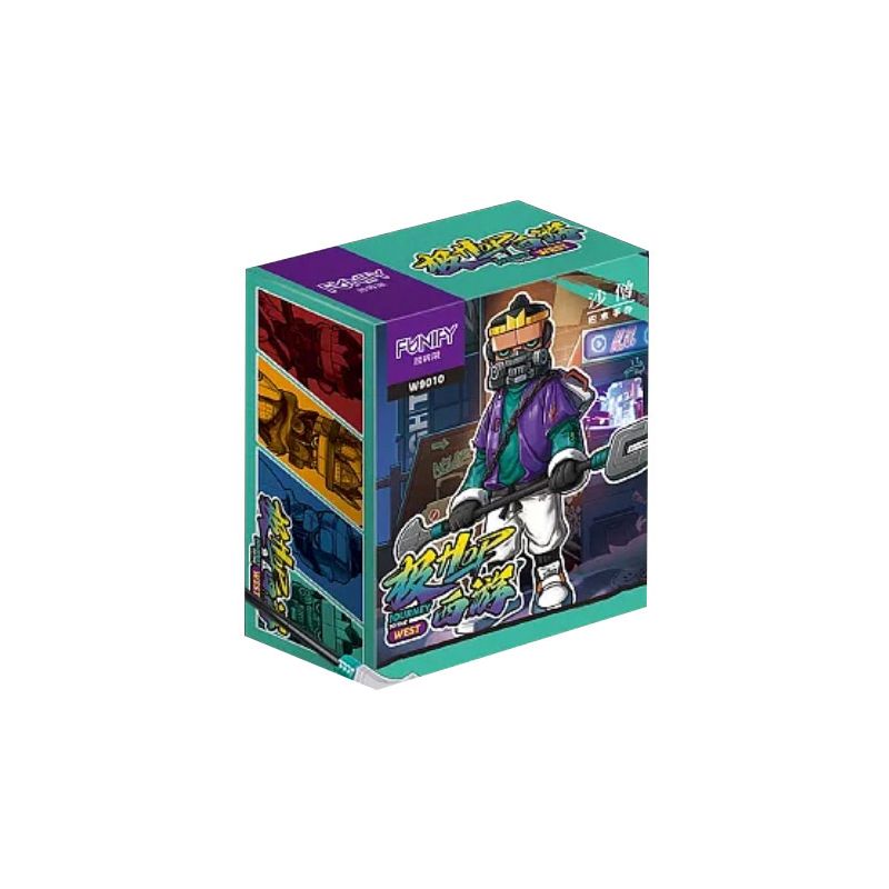 FUNIFY W9010 9010 non  CỰC HOP TÂY DU SHA MONK bộ đồ chơi xếp lắp ráp ghép mô hình JOURNEY TO THE WEST