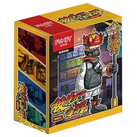 FUNIFY W9008 9008 non  CỰC HOP TÂY DU KÝ TAM TẠNG bộ đồ chơi xếp lắp ráp ghép mô hình JOURNEY TO THE WEST