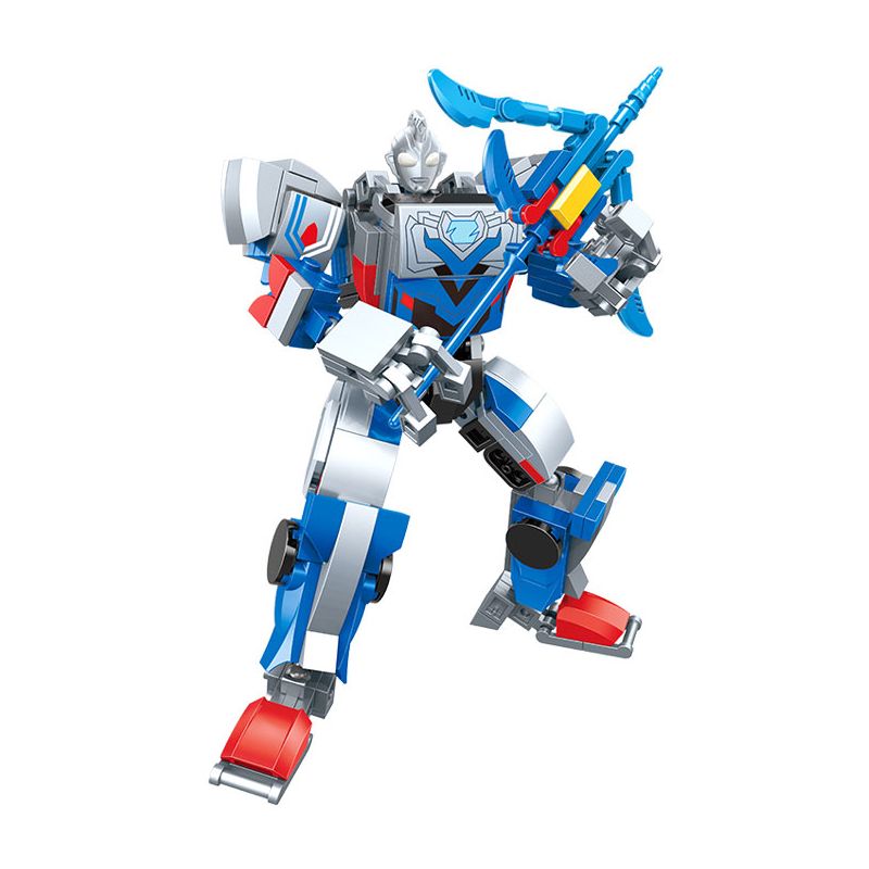 QMAN ENLIGHTEN KEEPPLEY 75055 non  ULTRAMAN ZETA MECHA TĂNG CƯỜNG DẠNG NGUYÊN BẢN bộ đồ chơi xếp lắp ráp ghép mô hình Movie & Game Phim Và Trò Chơi