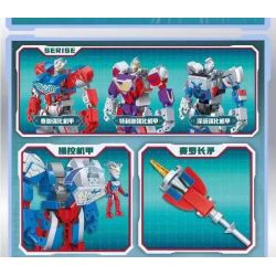 QMAN ENLIGHTEN KEEPPLEY 75056 non  ULTRAMAN ZERO MECHA TĂNG CƯỜNG bộ đồ chơi xếp lắp ráp ghép mô hình Movie & Game Phim Và Trò Chơi