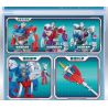 QMAN ENLIGHTEN KEEPPLEY 75056 non  ULTRAMAN ZERO MECHA TĂNG CƯỜNG bộ đồ chơi xếp lắp ráp ghép mô hình Movie & Game Phim Và Trò Chơi
