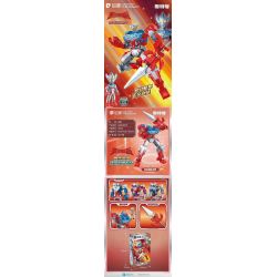 QMAN ENLIGHTEN KEEPPLEY 75058 non  ULTRAMAN TAIGA MECHA TĂNG CƯỜNG bộ đồ chơi xếp lắp ráp ghép mô hình Movie & Game Phim Và Trò Chơi