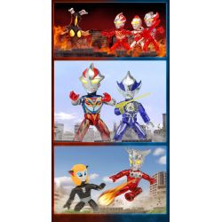 QMAN ENLIGHTEN KEEPPLEY 75027 non  ULTRA HEROES SPACE GUARD PHIÊN BẢN THỨ 5 CỔ ĐIỂN V2 bộ đồ chơi xếp lắp ráp ghép mô hình Movie & Game Phim Và Trò Chơi