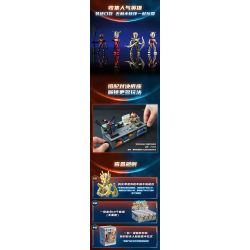 QMAN ENLIGHTEN KEEPPLEY 75028 non  ULTRA HEROES FLASH EDITION VỆ BINH KHÔNG GIAN THỨ 5 V2 bộ đồ chơi xếp lắp ráp ghép mô hình Movie & Game Phim Và Trò Chơi