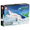 FORANGE FC6008 6008 non  MÁY BAY CHỞ KHÁCH NỘI ĐỊA bộ đồ chơi xếp lắp ráp ghép mô hình Creator AIRPLANE Sáng Tạo 1601 khối