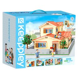 KEEPPLEY K20422 20422 non  ĐÔRÊMON NHÀ CỦA NOBITA bộ đồ chơi xếp lắp ráp ghép mô hình Movie & Game Phim Và Trò Chơi