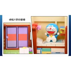 KEEPPLEY K20422 20422 non  ĐÔRÊMON NHÀ CỦA NOBITA bộ đồ chơi xếp lắp ráp ghép mô hình Movie & Game Phim Và Trò Chơi
