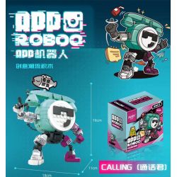 FUNIFY W9013 9013 non  GỌI ROBOT ỨNG DỤNG ĐIỆN bộ đồ chơi xếp lắp ráp ghép mô hình APP ROBOO