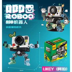 FUNIFY W9012 9012 non  ROBOT ỨNG DỤNG SNAPY bộ đồ chơi xếp lắp ráp ghép mô hình APP ROBOO