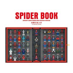 2461 non  SÁCH PHIÊN BẢN SƯU TẬP NHÂN VẬT NHỎ CỦA NGƯỜI NHỆN bộ đồ chơi xếp lắp ráp ghép mô hình Super Heroes Siêu Nhân Anh Hùng 1888 khối