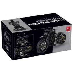 DOUBLE HEIGHT 60502 non  MÔ TÔ HẠNG NẶNG HARLEY-DAVIDSON tỷ lệ 1:8 bộ đồ chơi xếp lắp ráp ghép mô hình  Kỹ Thuật Công Nghệ Cao Mô Hình Phương Tiện 586 khối