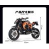 DOUBLE HEIGHT 60501 non  MÔ TÔ HẠNG NẶNG KTM SUPERDUKE 1290R tỷ lệ 1:8 bộ đồ chơi xếp lắp ráp ghép mô hình  Kỹ Thuật Công Nghệ Cao Mô Hình Phương Tiện 579 khối