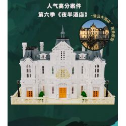 AREA-X AB0009 0009 non  THÁM TỬ KHÁCH SẠN NỬA ĐÊM MÙA 6 bộ đồ chơi xếp lắp ráp ghép mô hình