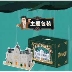 AREA-X AB0009 0009 non  THÁM TỬ KHÁCH SẠN NỬA ĐÊM MÙA 6 bộ đồ chơi xếp lắp ráp ghép mô hình