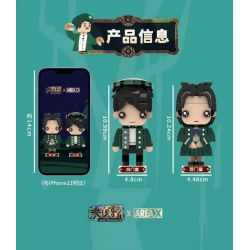 AREA-X AB0009 0009 non  THÁM TỬ KHÁCH SẠN NỬA ĐÊM MÙA 6 bộ đồ chơi xếp lắp ráp ghép mô hình