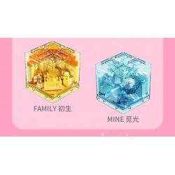 AREA-X AX0096 0096 non  HỘP CẢM HỨNG MINE bộ đồ chơi xếp lắp ráp ghép mô hình