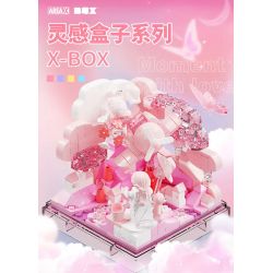 AREA-X AX0095 0095 non  HỘP CẢM HỨNG GIA ĐÌNH TRẺ SƠ SINH bộ đồ chơi xếp lắp ráp ghép mô hình