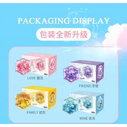 AREA-X AX0095 0095 non  HỘP CẢM HỨNG GIA ĐÌNH TRẺ SƠ SINH bộ đồ chơi xếp lắp ráp ghép mô hình