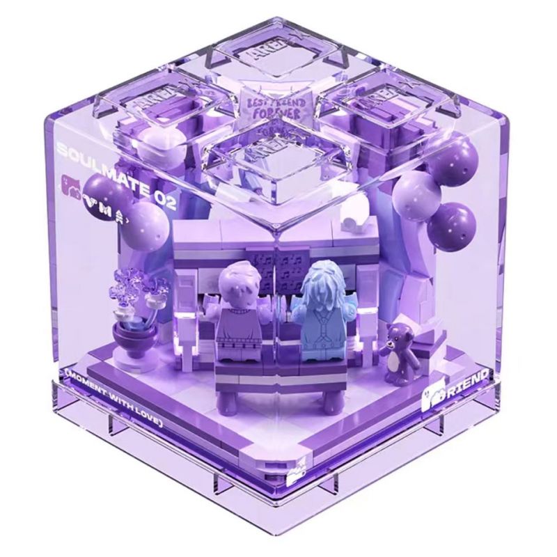 AREA-X AX0094 0094 non  HỘP CẢM HỨNG FRIEND bộ đồ chơi xếp lắp ráp ghép mô hình