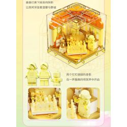 AREA-X AX0094 0094 non  HỘP CẢM HỨNG FRIEND bộ đồ chơi xếp lắp ráp ghép mô hình