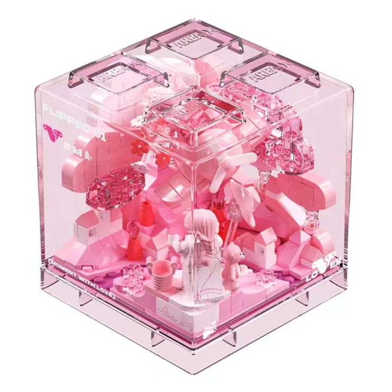 AREA-X AX0093 0093 non  HỘP CẢM HỨNG GẶP GỠ TÌNH YÊU bộ đồ chơi xếp lắp ráp ghép mô hình