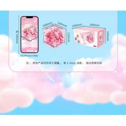 AREA-X AX0093 0093 non  HỘP CẢM HỨNG GẶP GỠ TÌNH YÊU bộ đồ chơi xếp lắp ráp ghép mô hình