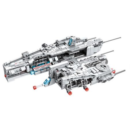 REOBRIX 786 non  LAGRANGE MÁY BAY TẤN CÔNG HẠNG NẶNG B192 bộ đồ chơi xếp lắp ráp ghép mô hình INFINITE UNIVERSE LAGRANGE 858 khối