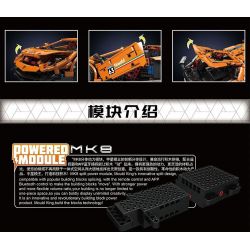MouldKing 13177 Mould King 13177 non  LAMBORGHINI AVENTADOR SVJ tỷ lệ 1:10 bộ đồ chơi xếp lắp ráp ghép mô hình  Kỹ Thuật Công Nghệ Cao Mô Hình Phương Tiện 1608 khối