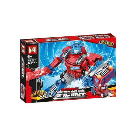 MG 1010 non  MECHA BIẾN HÌNH THẦN CHIẾN TRANH QINGTIAN bộ đồ chơi xếp lắp ráp ghép mô hình Movie & Game Phim Và Trò Chơi 432 khối