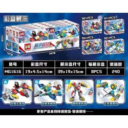 MG 1616 non  SIÊU NHÂN VŨ TRỤ MỚI ULTRAMAN ZETA MECHA 4 TỔ HỢP ÉN CÓ CÁNH VOI CHIẾN THUẬT TRÊN BẦU TRỜI STINGER BAY bộ đồ chơi xếp lắp ráp ghép mô hình Movie & Game Phim Và Trò Chơi 375 khối