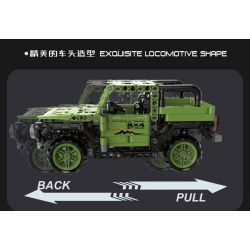 QIAO LE TONG 2318 non  XE BÁN TẢI bộ đồ chơi xếp lắp ráp ghép mô hình  Kỹ Thuật Công Nghệ Cao Mô Hình Phương Tiện 452 khối