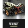 QIAO LE TONG 2317 non  XE Ý TƯỞNG LAMBORGHINI V12 VISION GT KÉO LÙI bộ đồ chơi xếp lắp ráp ghép mô hình  Kỹ Thuật Công Nghệ Cao Mô Hình Phương Tiện 432 khối