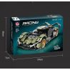 QIAO LE TONG 2317 non  XE Ý TƯỞNG LAMBORGHINI V12 VISION GT KÉO LÙI bộ đồ chơi xếp lắp ráp ghép mô hình  Kỹ Thuật Công Nghệ Cao Mô Hình Phương Tiện 432 khối
