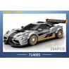 SEMBO 714005 non  KOENIGSEGG MỘT:1 bộ đồ chơi xếp lắp ráp ghép mô hình Speed Champions Racing Cars KOENIGSEGG ONE:1 Đua Xe Công Thức 244 khối