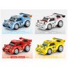 SEMBO 714516 714517 714518 714519 non  BKQ TRỨNG XE THẾ GIỚI SANG bộ đồ chơi xếp lắp ráp ghép mô hình Speed Champions Racing Cars Đua Xe Công Thức 181 khối